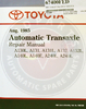 A140/A240 Manual Toyota